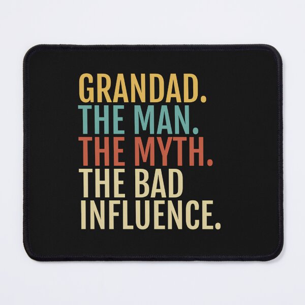 Item preview, Grandad Gift - The Man Myth Bad Influence designed and sold by Kuvee05.