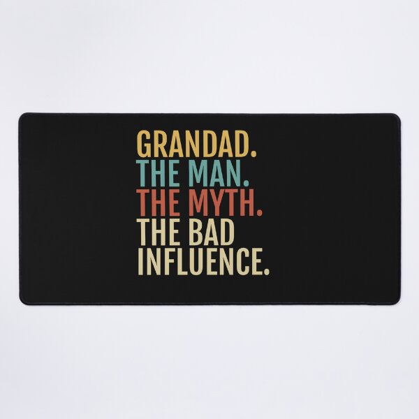 Item preview, Grandad Gift - The Man Myth Bad Influence designed and sold by Kuvee05.