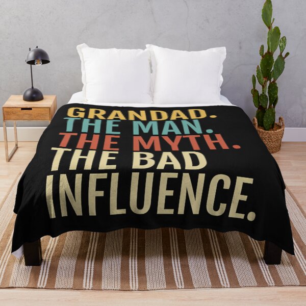 Item preview, Grandad Gift - The Man Myth Bad Influence  designed and sold by Kuvee05.