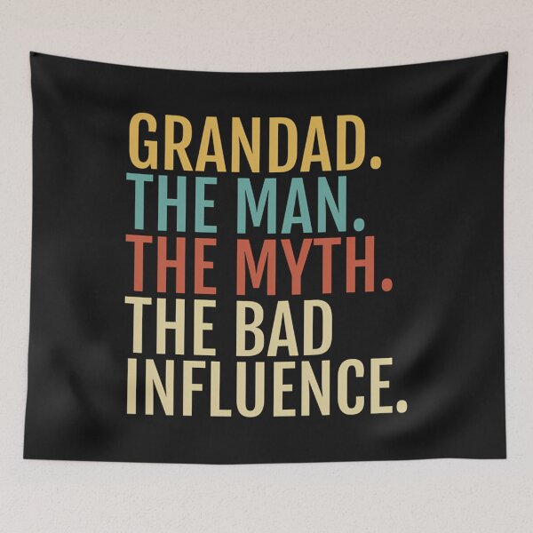 Item preview, Grandad Gift - The Man Myth Bad Influence  designed and sold by Kuvee05.