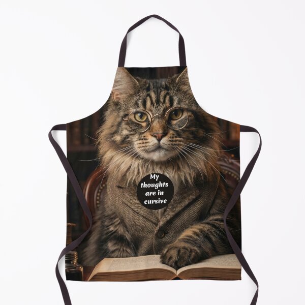 Item preview, Cursive Thoughts Maine Coon designed and sold by AngelBlessing.