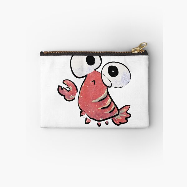 Item preview, Big-Eyed Shrimp Plea designed and sold by Cute & Funny Hand-Drawn Prints | Happy Doodle Friends Shop.