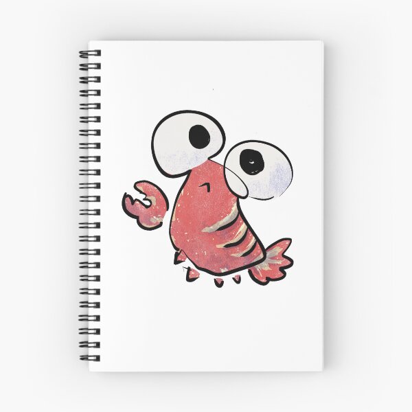 Item preview, Big-Eyed Shrimp Plea designed and sold by Cute & Funny Hand-Drawn Prints | Happy Doodle Friends Shop.