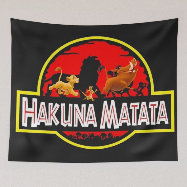 Item preview, Hakuna Matata Graphic Shirt designed and sold by Boytibay28Mdskllz.