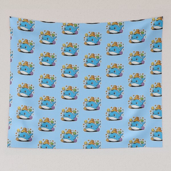 Item preview, Cute Docker Whale Container Ecosystem Sticker designed and sold by SheebRock.