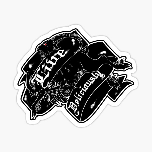 LIVE DELICIOUS Sticker