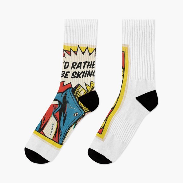 Item preview, Rather Be Skiing | Vintage Comic Anti-Valentine designed and sold by ryanguas.