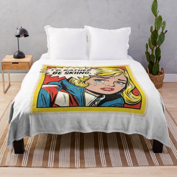 Item preview, Rather Be Skiing | Vintage Comic Anti-Valentine designed and sold by ryanguas.