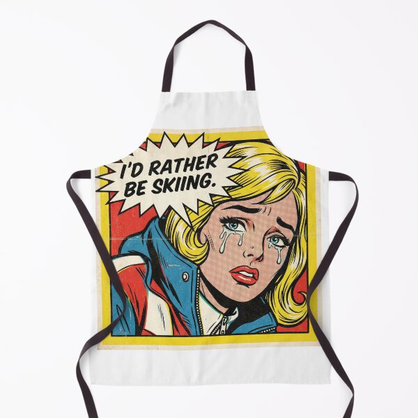 Item preview, Rather Be Skiing | Vintage Comic Anti-Valentine designed and sold by ryanguas.