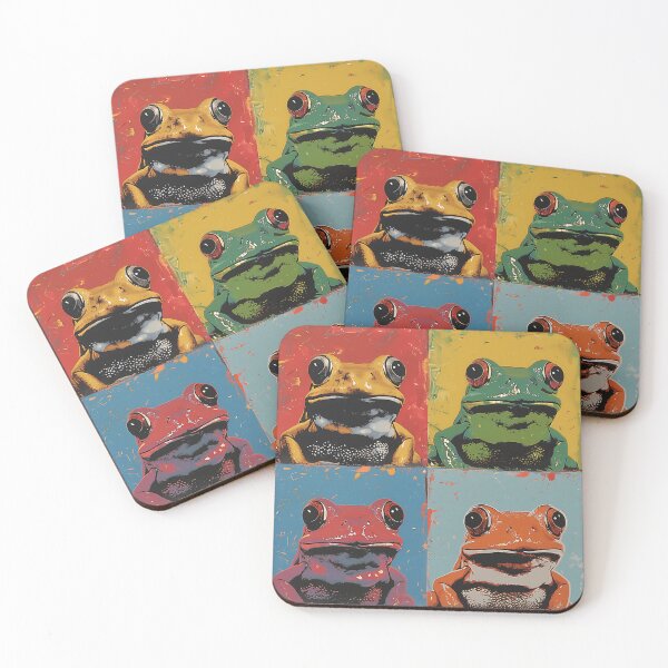 Item preview,  Tree Frog Diptych Silverchair Frogstomp  designed and sold by MGZD.