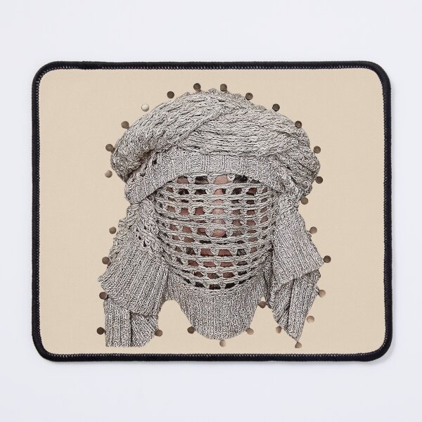 Item preview, Intricate Knitted Nomad Mask Design designed and sold by MOFAPPAREL.