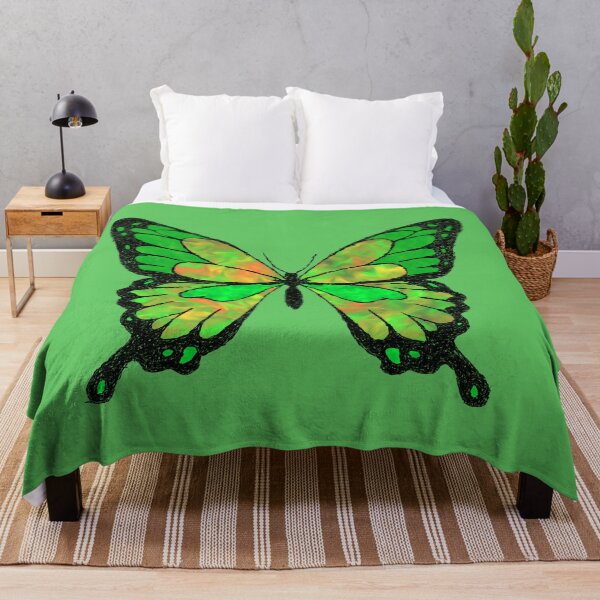Item preview, Funky green butterfly designed and sold by BeJahMan.