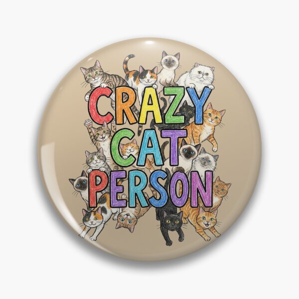 Item preview, Crazy cat person designed and sold by The Bureau Of Boops.