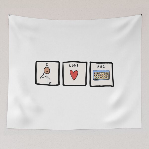 Item preview, I Love AAC Communication designed and sold by tdvlrmsc75.