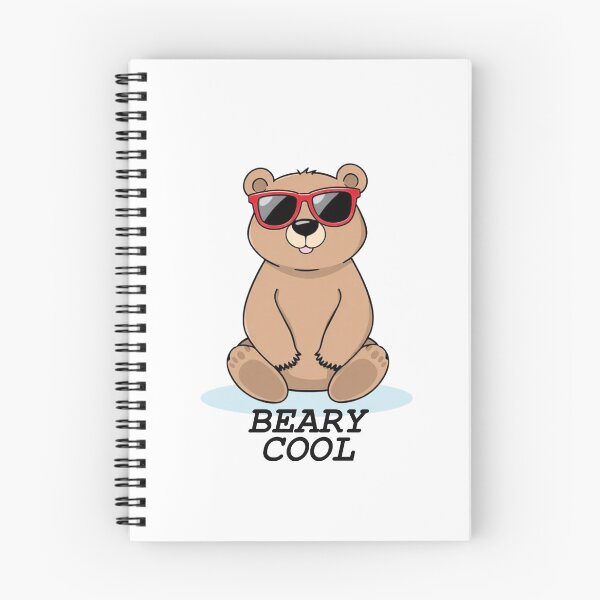 Item preview, Beary Cool — Cute Bear with Sunglasses Illustration designed and sold by WearContext.