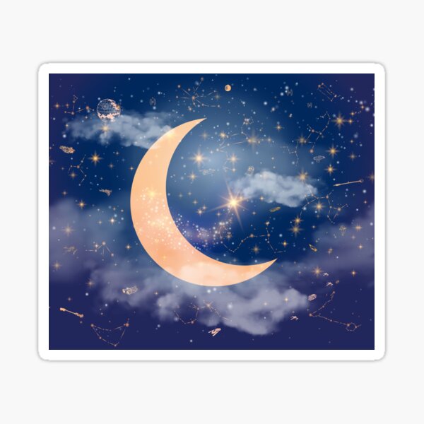 Nerdy Space Sticker