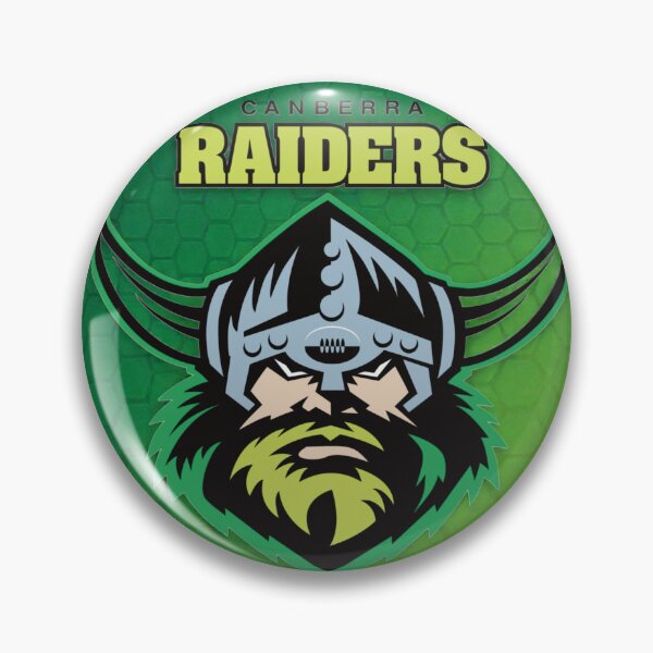 Item preview, Fierce Viking Warrior Canberra Raiders Logo Display designed and sold by Vibes To VIsual.
