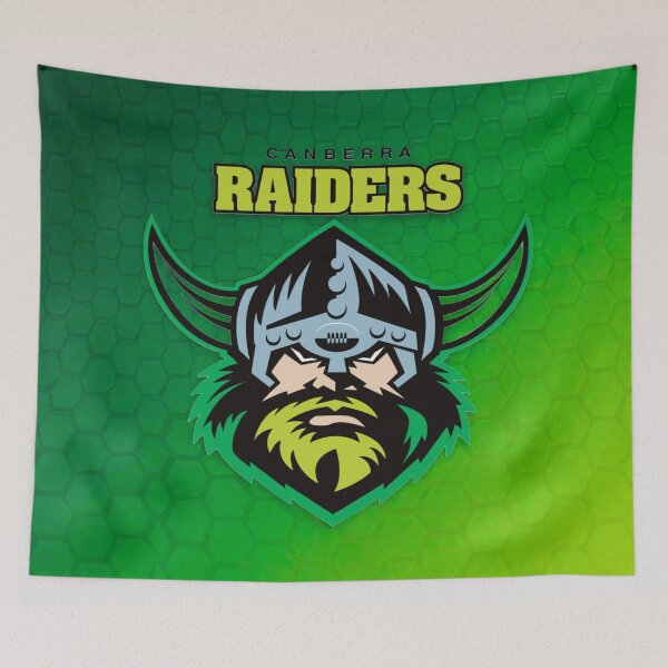 Item preview, Fierce Viking Warrior Canberra Raiders Logo Display designed and sold by Vibes To VIsual.