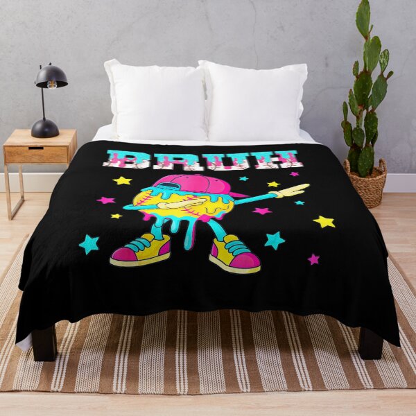 Item preview, BRUH Funny Cartoon Music Drip Street Style designed and sold by miaa-artistshop.