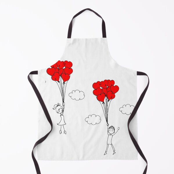 Item preview, Matching Couple Heart Balloons Design designed and sold by AmetistLight.