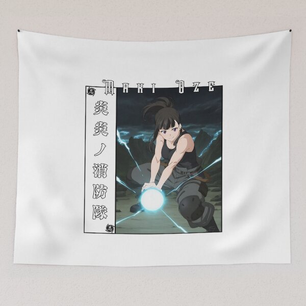 Item preview, Fire Brigade Flame Warrior Anime Art designed and sold by lamiarte.