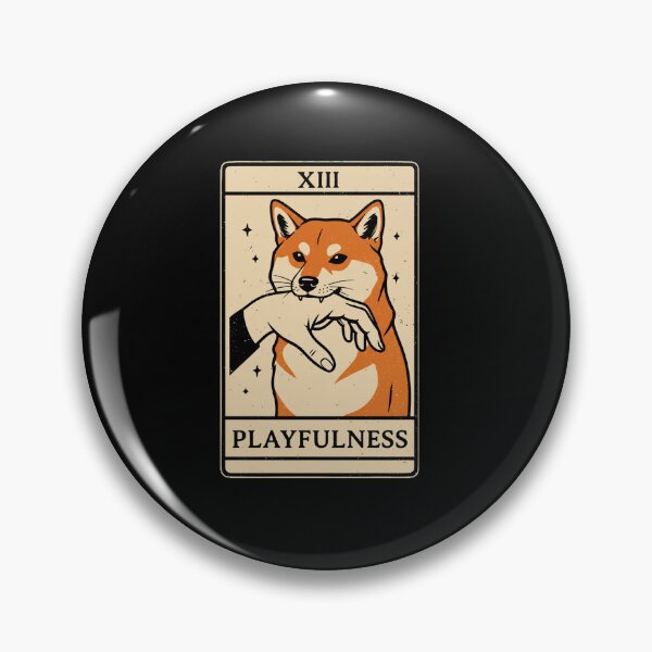 Item preview, XIII Playfulness Tarot Fox Occult Illustration designed and sold by JEFDodsonArt.