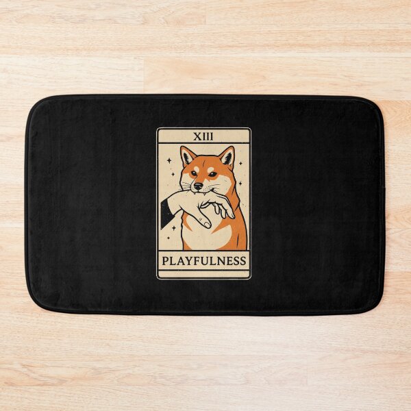 Item preview, XIII Playfulness Tarot Fox Occult Illustration designed and sold by JEFDodsonArt.