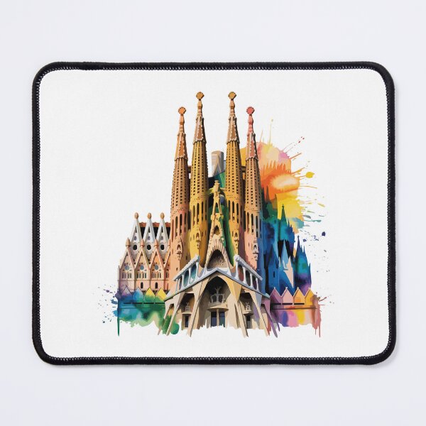 Item preview, Gaudí’s Dream: Vibrant Watercolor Sagrada Familia designed and sold by desinganddecor.