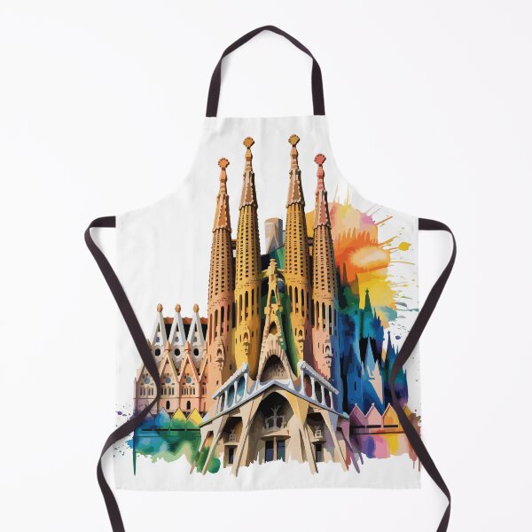 Item preview, Gaudí’s Dream: Vibrant Watercolor Sagrada Familia designed and sold by desinganddecor.
