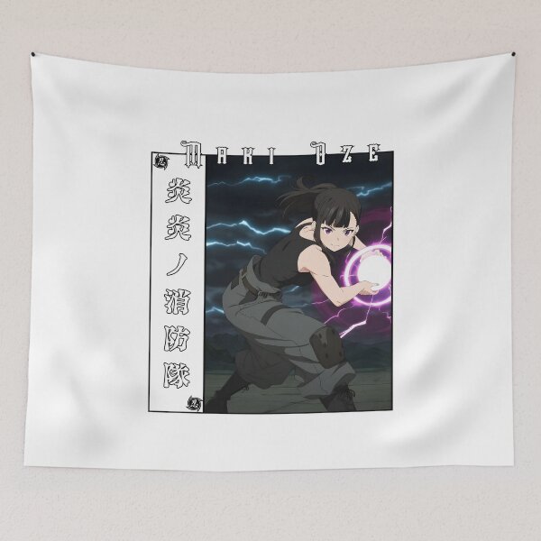 Item preview, Fire Brigade Flame Warrior Anime Art designed and sold by lamiarte.