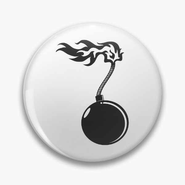 Item preview, Minimal Bomb Icon Graphic designed and sold by tdvlrmsc75.