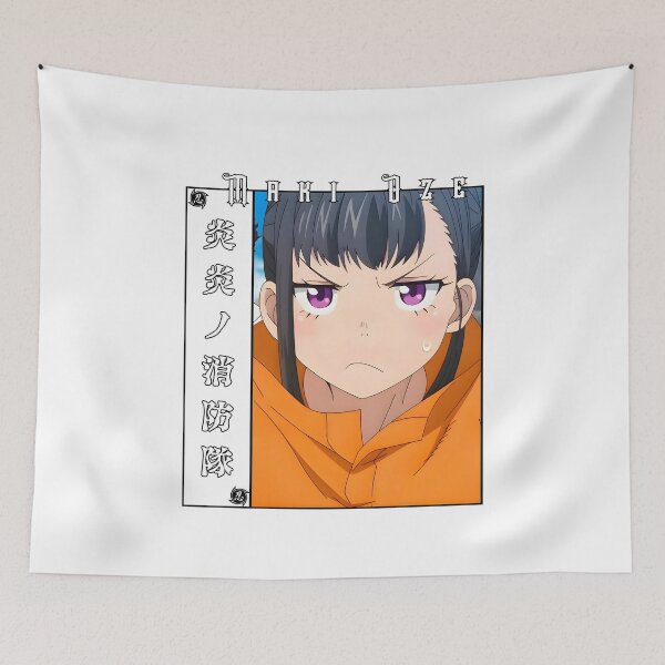 Item preview, Fire Brigade Flame Warrior Anime Art designed and sold by lamiarte.