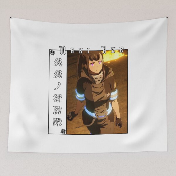 Item preview, Fire Brigade Flame Warrior Anime Art designed and sold by lamiarte.