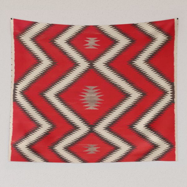 Item preview, NAVAJO c.1915 Tapestry Restored For Home Display (5x6 vertical) designed and sold by Big Bang Canvas.