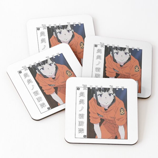 Item preview, Fire Brigade Flame Warrior Anime Art designed and sold by lamiarte.
