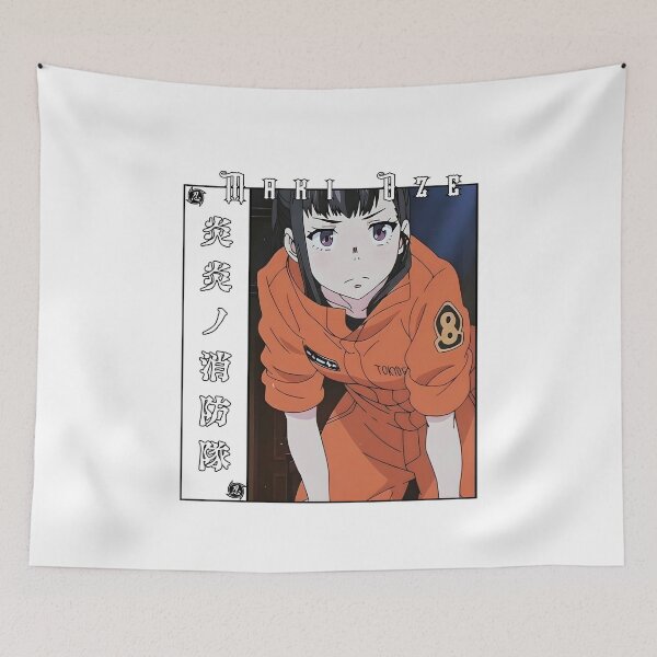Item preview, Fire Brigade Flame Warrior Anime Art designed and sold by lamiarte.