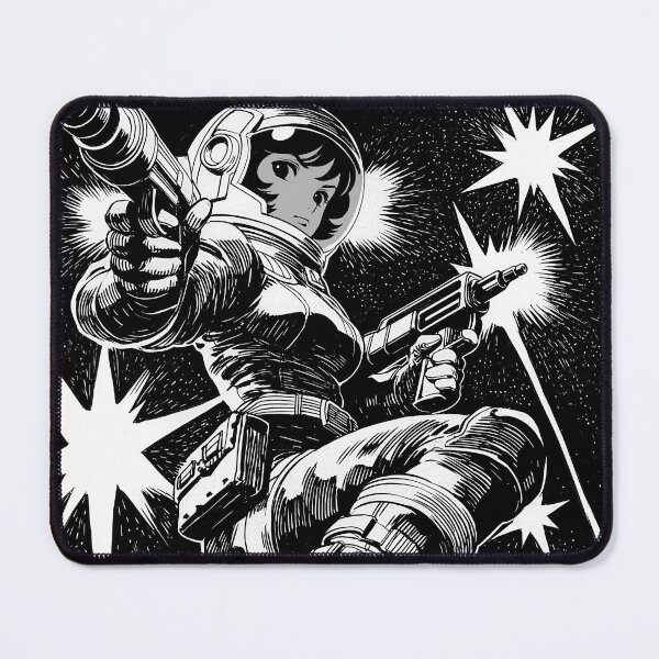 Item preview, Galactic Gunner Girl designed and sold by Retro Type.