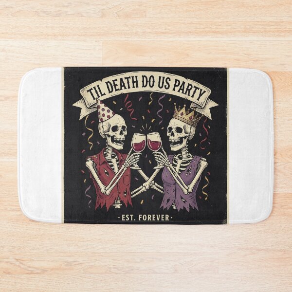 Item preview, Til Death Do Us Party | Skeleton Valentines Saturday designed and sold by ryanguas.