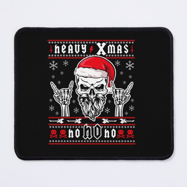 Item preview, Heavy Metal Christmas Ugly Sweater - Deathmetal Grunge Headbanger Headbanging Rock Christmas Gif designed and sold by Goldenghost51.