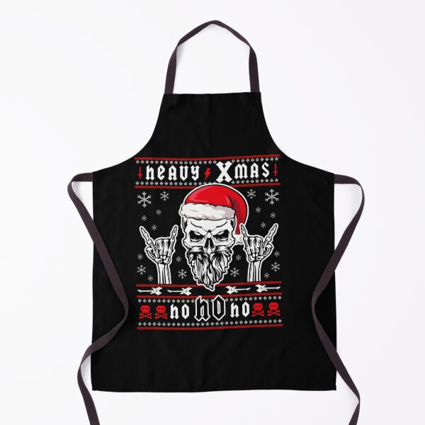 Item preview, Heavy Metal Christmas Ugly Sweater - Deathmetal Grunge Headbanger Headbanging Rock Christmas Gif designed and sold by Goldenghost51.