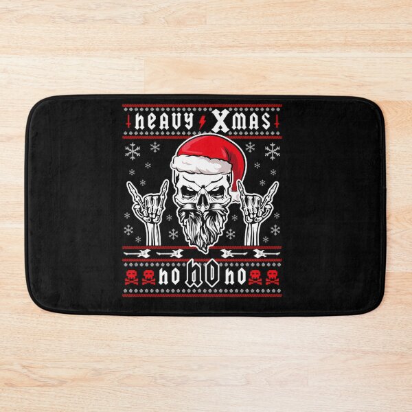 Item preview,  Heavy Metal Christmas Ugly Sweater - Deathmetal Grunge Headbanger Headbanging Rock Christmas Gif designed and sold by Goldenghost51.