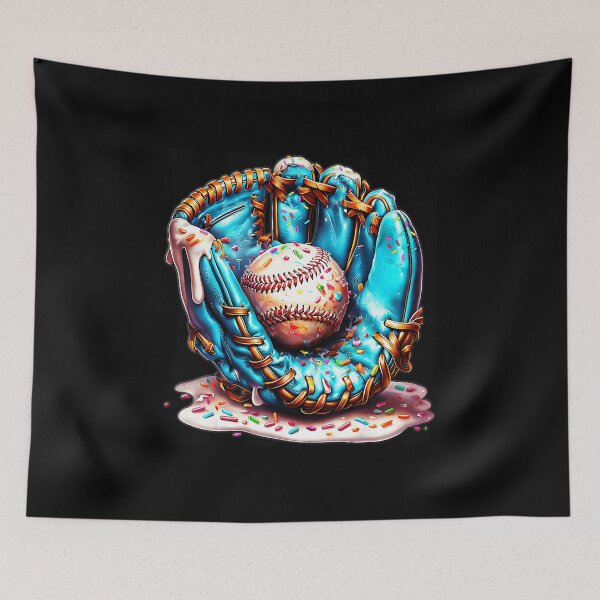 Item preview, Baseball Glove Drip Baseball Street Art Style designed and sold by miaa-artistshop.