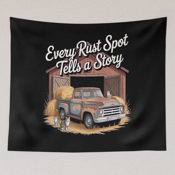 Item preview, Square Body, Full Heart - Built When Trucks Were Trucks - Bench Seat Life - Hoarder’s Goldmine - Chrome Don’t Die - Classic Soul - Rusted Shell - Found Under Dust - Runs on Guts designed and sold by JansenGS.