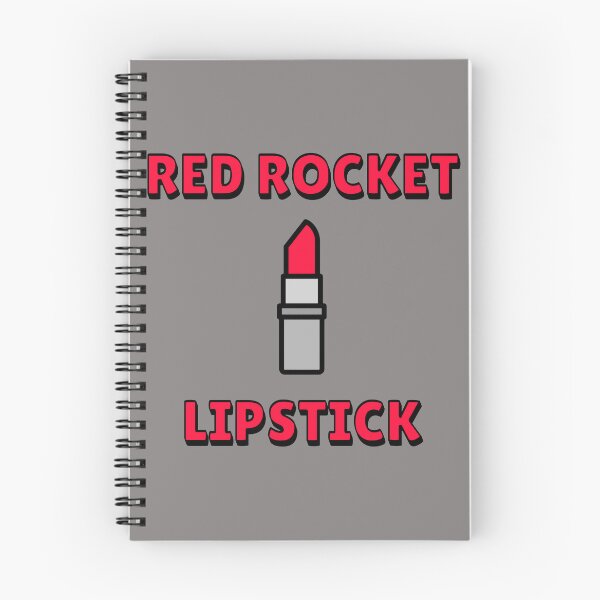 Item preview, Red Rocket Lipstick, Dirty Joke Graphic T-Shirt designed and sold by The Bizarre Archive.