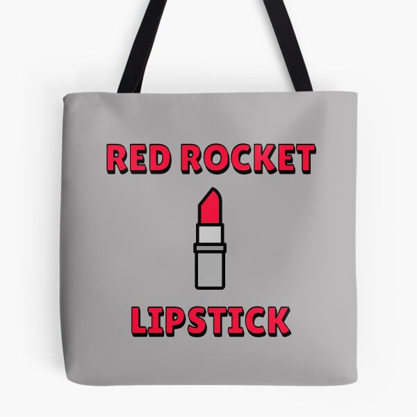 Item preview, Red Rocket Lipstick, Dirty Joke Graphic T-Shirt designed and sold by The Bizarre Archive.