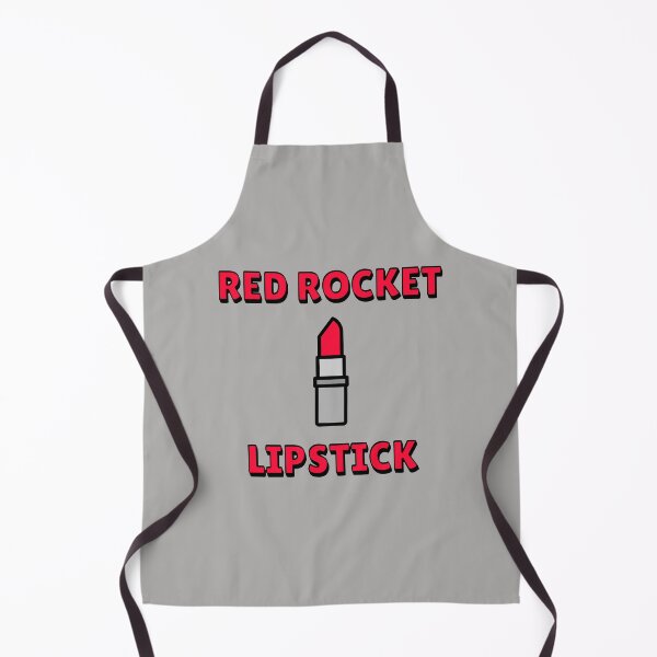 Item preview, Red Rocket Lipstick, Dirty Joke Graphic T-Shirt designed and sold by The Bizarre Archive.