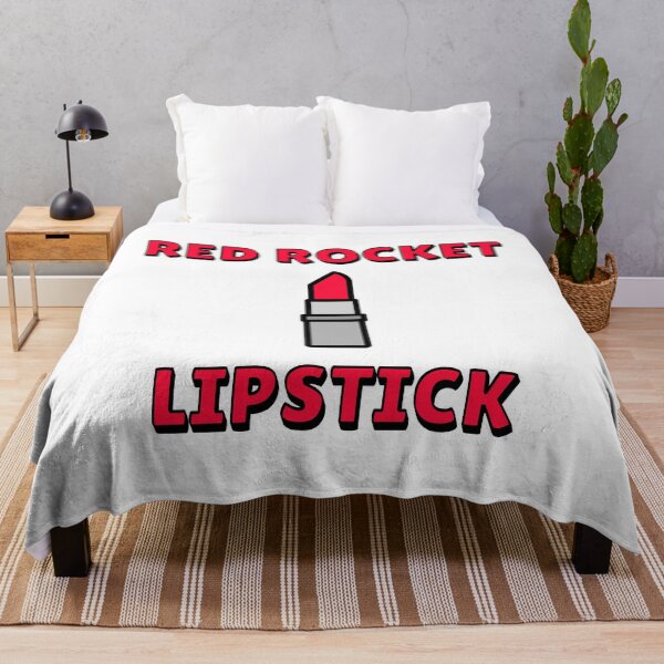 Item preview, Red Rocket Lipstick, Dirty Joke Graphic T-Shirt designed and sold by The Bizarre Archive.