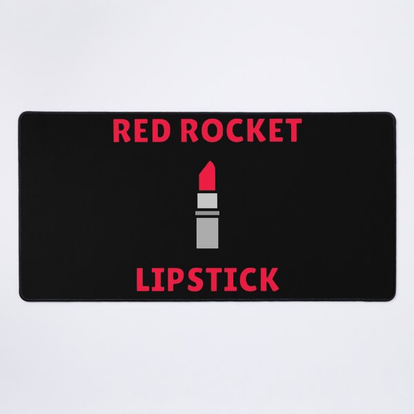 Item preview, Red Rocket Lipstick, Dirty Joke Graphic T-Shirt designed and sold by The Bizarre Archive.