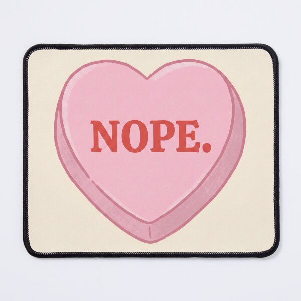 Item preview, Nope Conversation Heart | Sarcastic Valentine Candy designed and sold by ryanguas.