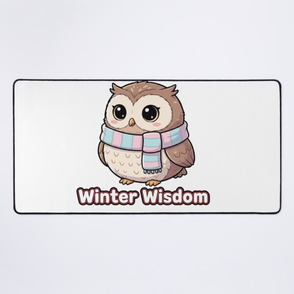 Item preview, Winter Wisdom Cute Owl PNG – Cozy Kawaii Winter Illustration, Printable Digital Design for Stickers, Shirts & Craftscute winter owl designed and sold by CozyPops.